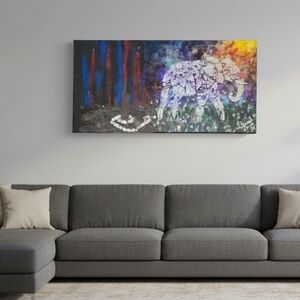 HANDCRAFTED Abstract Contemporary Painting HANDPAINTED & HANDMADE Wall Art Decor